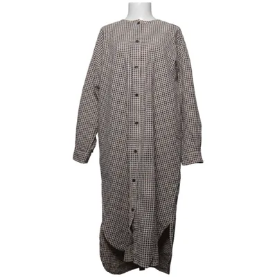 Shirt dress (Brown, Black, White) from Aiayu Organic cotton