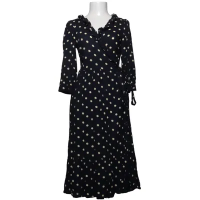 Wikkeljurk (Blauw, Beige) van Object Katoen, Viscose