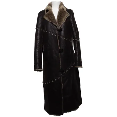 Shearlingjakke (Brun) fra Yessica by C&A Akryl, Polyester