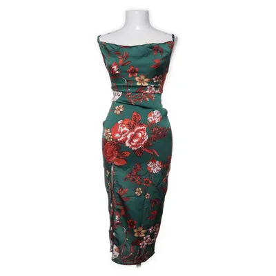 Dress (Green, Multicolored) from PrettyLittleThing Polyester