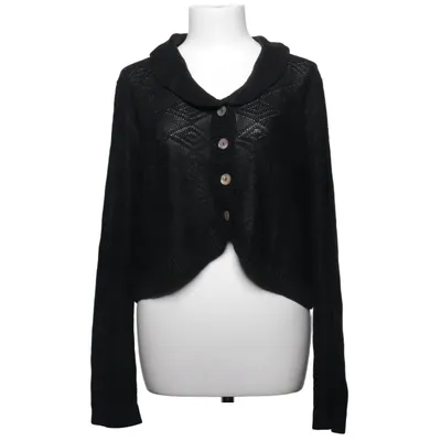 Cardigan (Black) from K & US Linen, Viscose