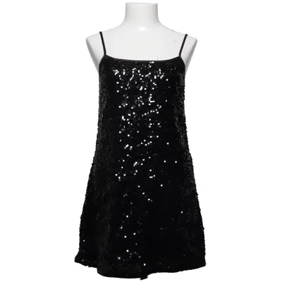 Cocktailklänning (Svart, Silverfärgad) från Divided by H&M Elastan, Polyester