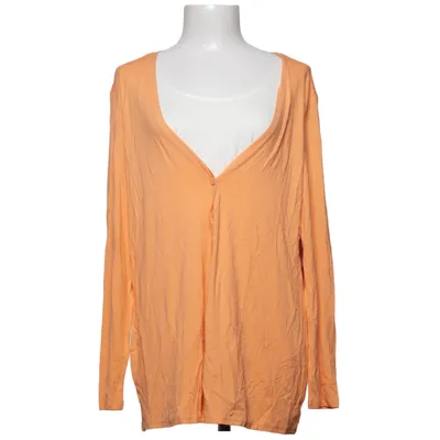 Cardigan (Oranje, Wit) van VA Milano Elastaan, Viscose