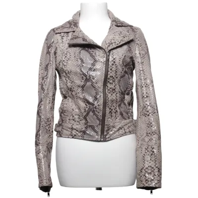 Bikerjack (Beige, Bruin) van Miss Miss by Valentina Polyester