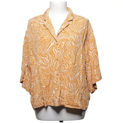 Korte mouwen shirt (Geel, Wit) van KappAhl Viscose