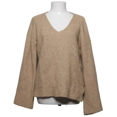 Pull-over (Beige) de NA-KD Laine d'alpaga, Élasthane, Polyamide