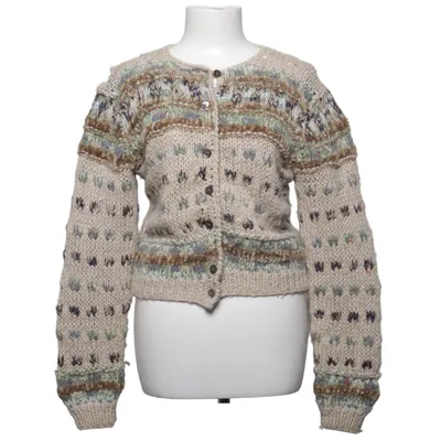 Cardigan (Beige, Multicolored) from Liz Claiborne Acrylic, Wool