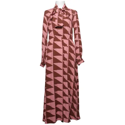Maxi jurk (Roze, Bruin) van Ottod'Ame Viscose