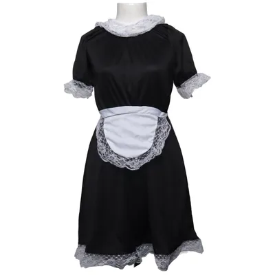 Fancy dress (Black, White) from Wicked Costumes Polyester