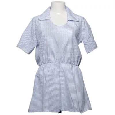 Dress (Blue, White) from Classified Polyester