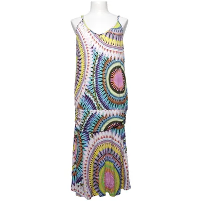 Robe (Bleu, Jaune, Multicolore) de Beach Time Viscose