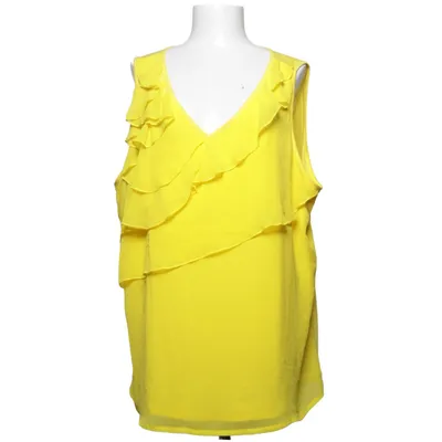 Top (Gul) fra George Polyester, Viscose