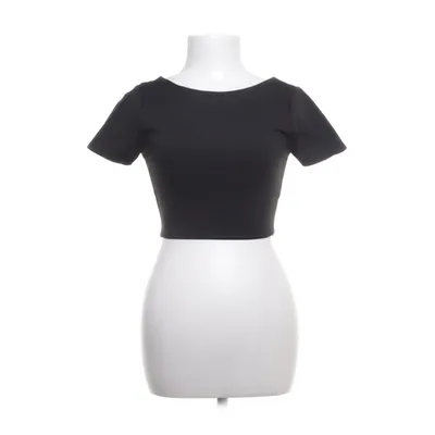Crop top (Black) from Missy Empire Elastane, Polyester