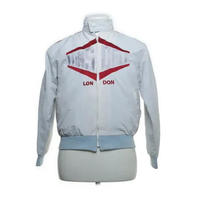Træningsjakke (Hvid, Flerfarvet) fra Lonsdale Nylon, Polyester
