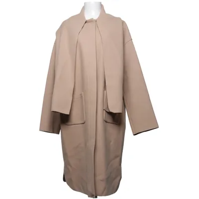 Manteau (Beige) de Naja Lauf Polyamide, Laine