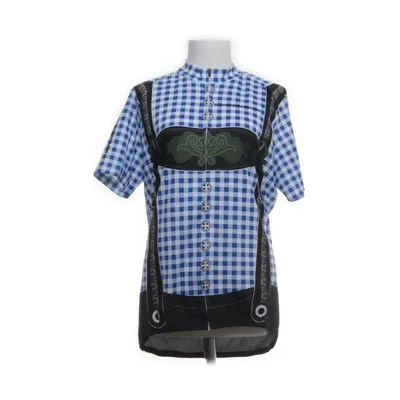 Wielershirt (Wit, Blauw, Meerkleurig) van Owayo Polyester