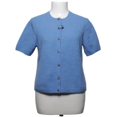 Kofta (Blå) från Arket Alpackaull, Polyester, Elastan, Ull