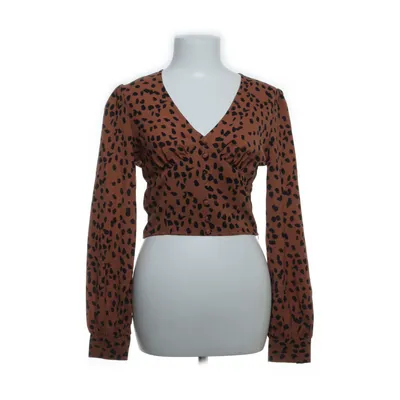 Blouse (Brown, Black) from Essue Polyester