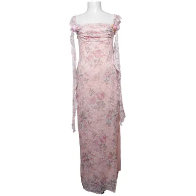 Långklänning (Rosa, Flerfärgad) från Cider Elastan, Polyester