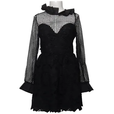 Robe (Noir) de Dolly & Delicious Élasthane, Polyester