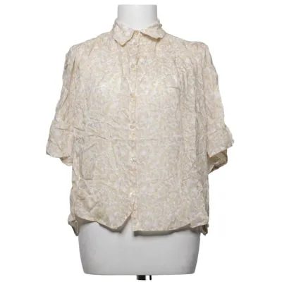 Chemise à manches courtes (Beige, Jaune, Blanc) de Yaya Women Lyocell