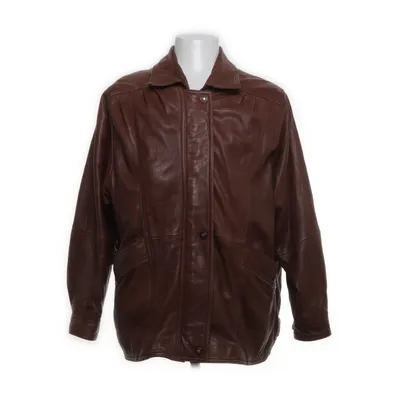 Läderjacka (Brun) från Jofama Polyester, Skinn