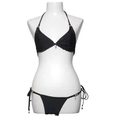 Bikini (Schwarz) Elasthan, Polyamid