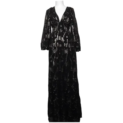 Dress (Black, Gold) from Ba&sh Metallic fiber, Viscose