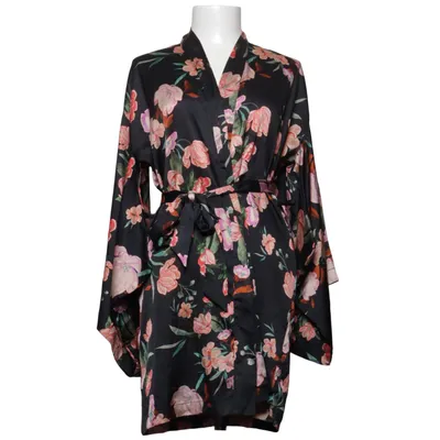 Dressing gown (Black, Multicolored) from Aubade