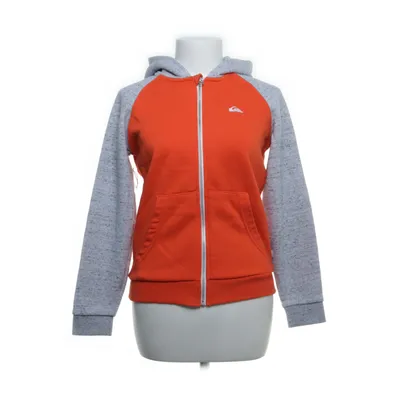 Hoodie (Orange, Gray) from Quiksilver Cotton, Polyester