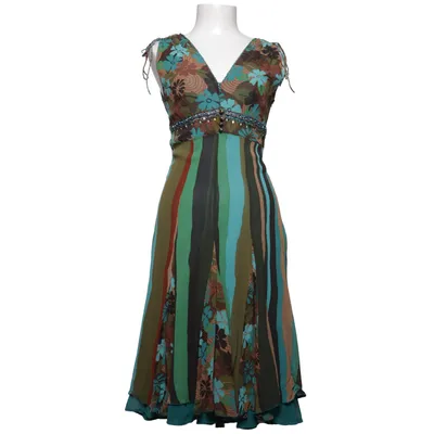 Klänning (Blå, Grön, Brun, Flerfärgad) från Karen Millen Polyester, Silke