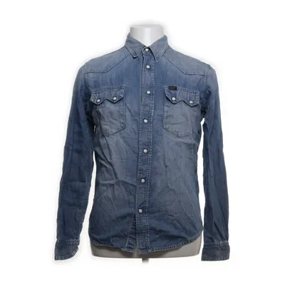 Jeansskjorta (Blå) från Lee Bomull, Linne
