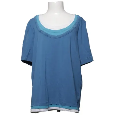 T-shirt (Bleu, Blanc) de Ellos Plus Collection Coton, Élasthane