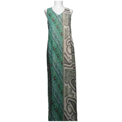 Maxi jurk (Groen, Beige, Meerkleurig) van Dry Lake