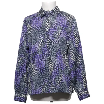 Bluse (Lilla, Grå, Flerfarvet) fra Alia Polyester