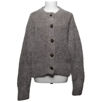 Strickjacke (Grau) von H&M Wolle, Alpakawolle