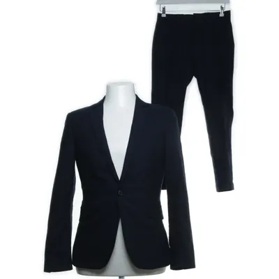 Kostym (Blå) från Emilio Bomull, Polyester, Tencel, Viskos