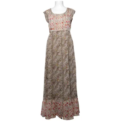 Maxi dress (Brown, Multicolored) from Rules by Mary Polyester