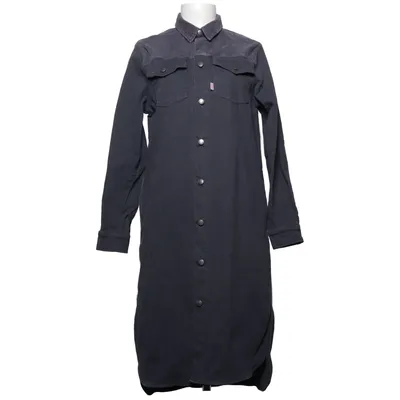 Shirt dress (Gray) from Varg Cotton, Elastane