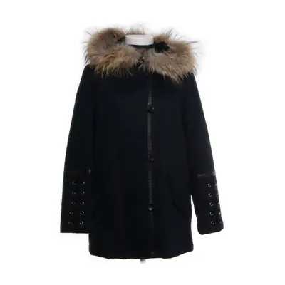 Jacka (Blå) från Maje Polyester, Pälsimitation, Elastan, Skinn, Bomull