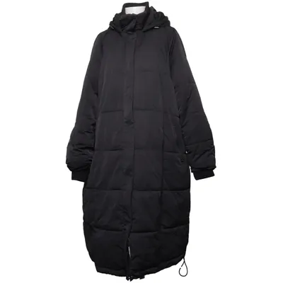 Winter coat (Black) from Zizzi Polyamide, Polyester