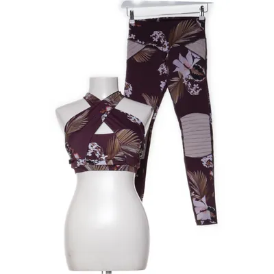 Träningsset (Lila, Flerfärgad) från L'urv Elastan, Polyamid, Polyester