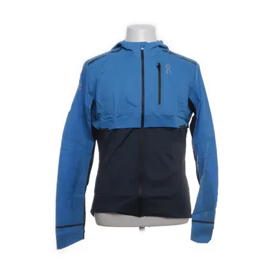 Rain jacket (Blue, Gray) from On Cloud Elastane, Polyamide, Polyurethane