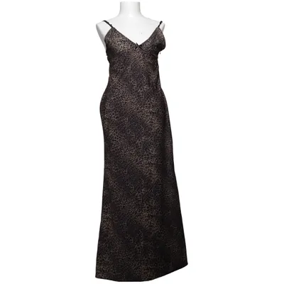 Maxi dress (Brown) from Zara Polyester