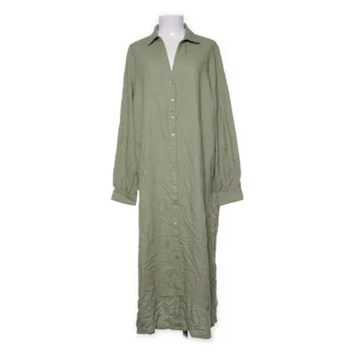 Skjortklänning (Grön) från Happy Holly Linne, Viskos