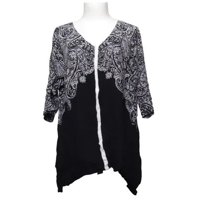 Cardigan (Black, White) from Cellbes Viscose