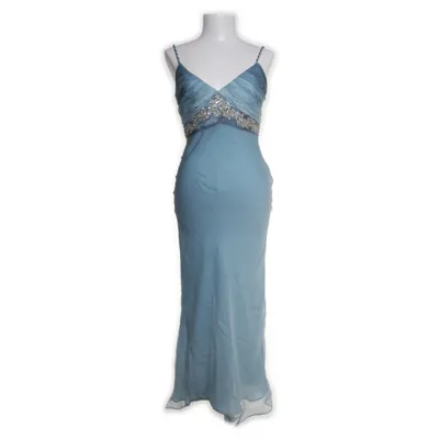 Avondjurk (Blauw, Meerkleurig) van SAND Zijde, Polyester