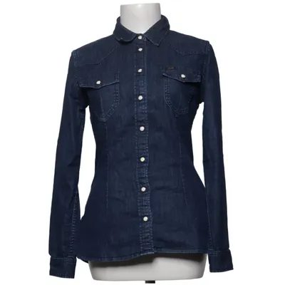 Denim shirt (Blue) from Lee Cotton, Elastane