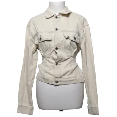 Spijkerjas (Beige) van PrettyLittleThing Katoen