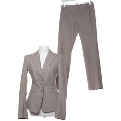 Kostym (Brun, Flerfärgad) från Mexx Bomull, Elastan